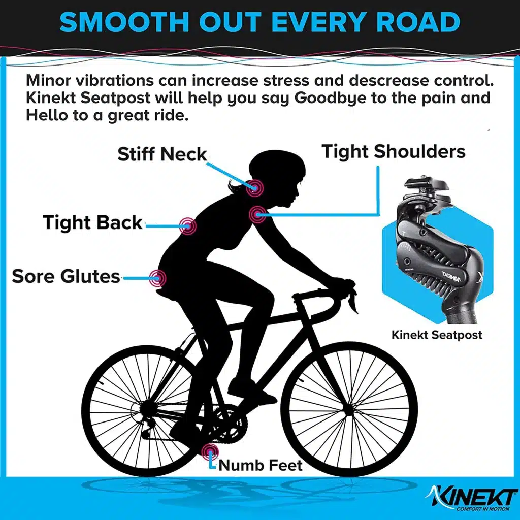 Kinekt Suspension Seatpost Smooth Out Every Road
